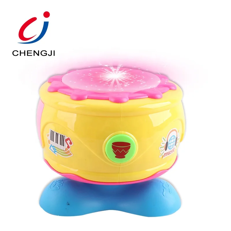 Kids intelligent educational plastic multifunctional music drum toys for kids