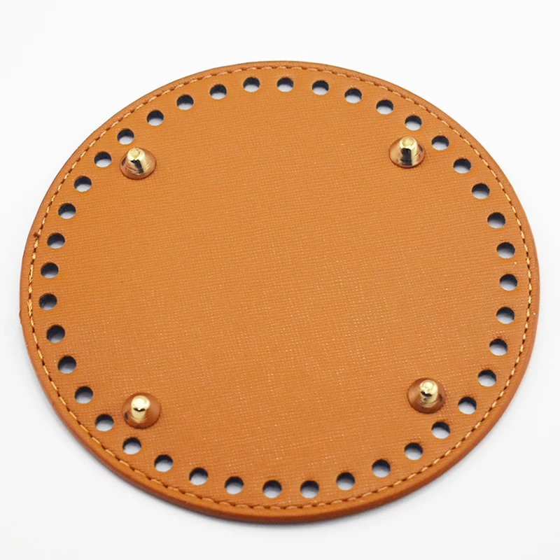 14cm Bag Bottom Round Pad Women Handbag Shoulder Bucket Bag Bottom Tray Plate Handmade Stitching Diy Party Accessories
