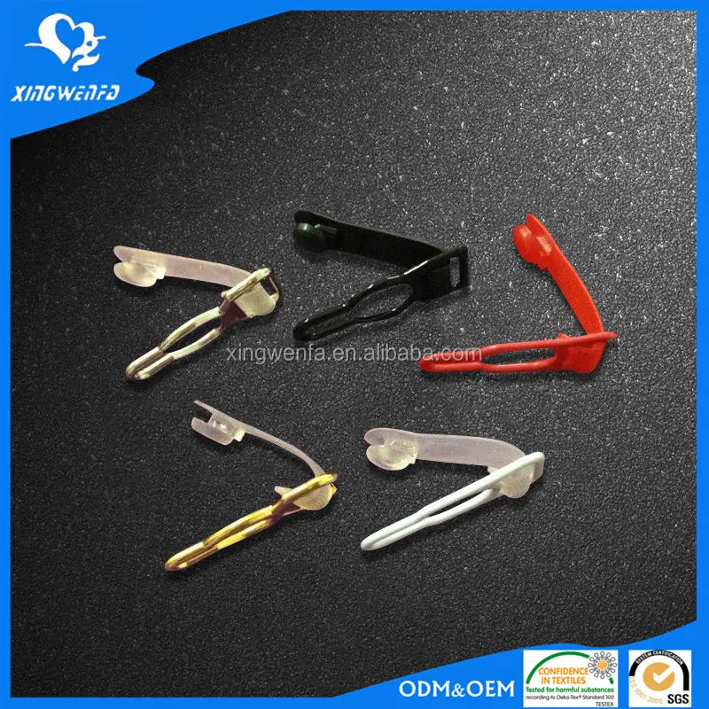 Garment accessories 10mm 12m 15mm Metal suspender garter hook belt clips