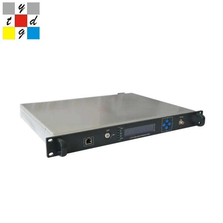 1310 optical transmitter/RF 1550nm externally modulated fiber optic transmitter with AGC