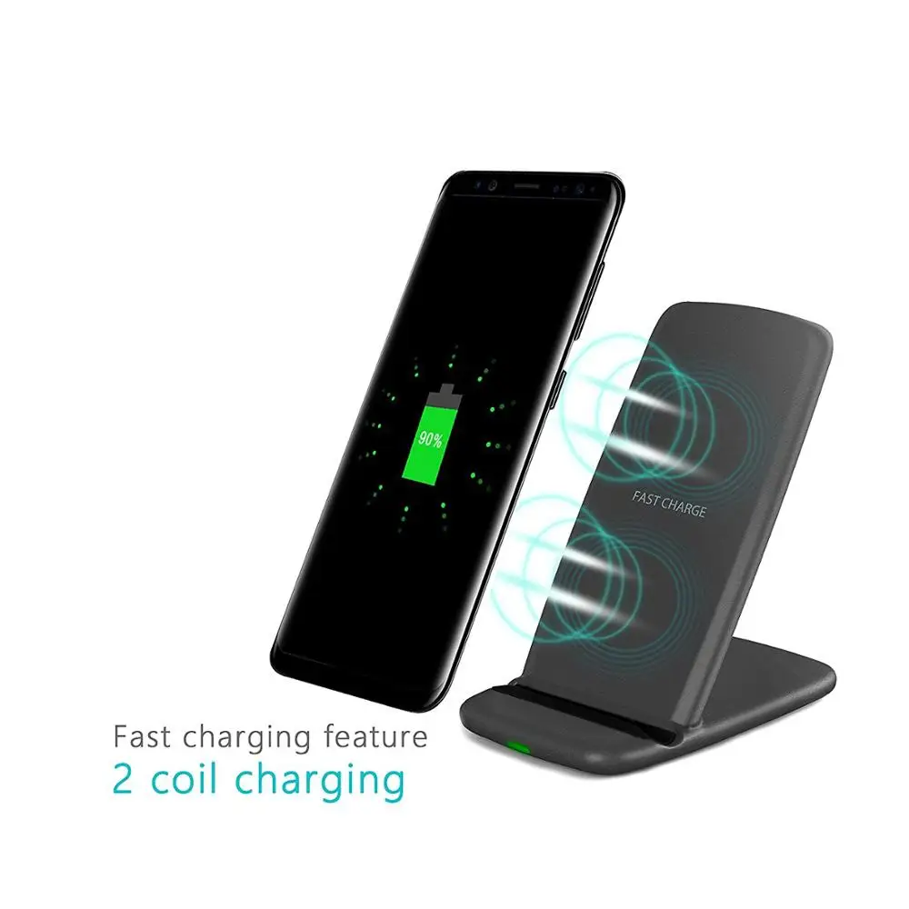 QI Wireless Charger Charging Pad for Galaxy S7 S8 edge Note 5 Nokia HTC 8X Google Nexus 5 6 7 Micro USB QI Phone Charger