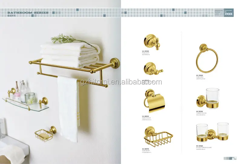 Hitomi factory Stainless Bathroom Accessories Set