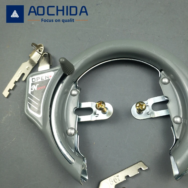 Японский велосипедный замок с красивым дизайном и хорошим качеством