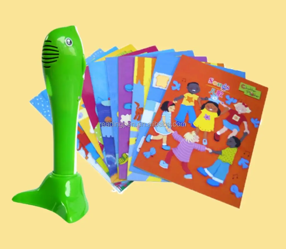 Прекрасный Дельфин, ручка для чтения, говорящая ручка с аудиокнигой