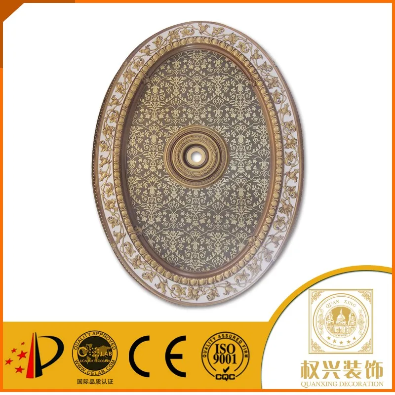 
Luxury classic European style decorative polystyrene ceiling tiles photo 