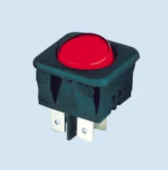 6А. 125 В кулисный переключатель, с подсветкой для электронного