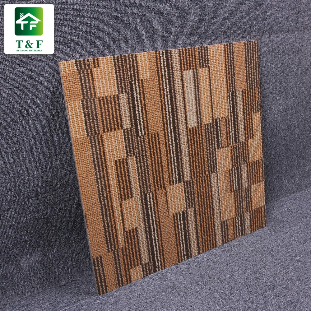 40x40cm 60x60 Corridor Carpet Look Like Digital Painting Tile High Gloss Ceramic Parquet Surface Floor Ceramic Tiles