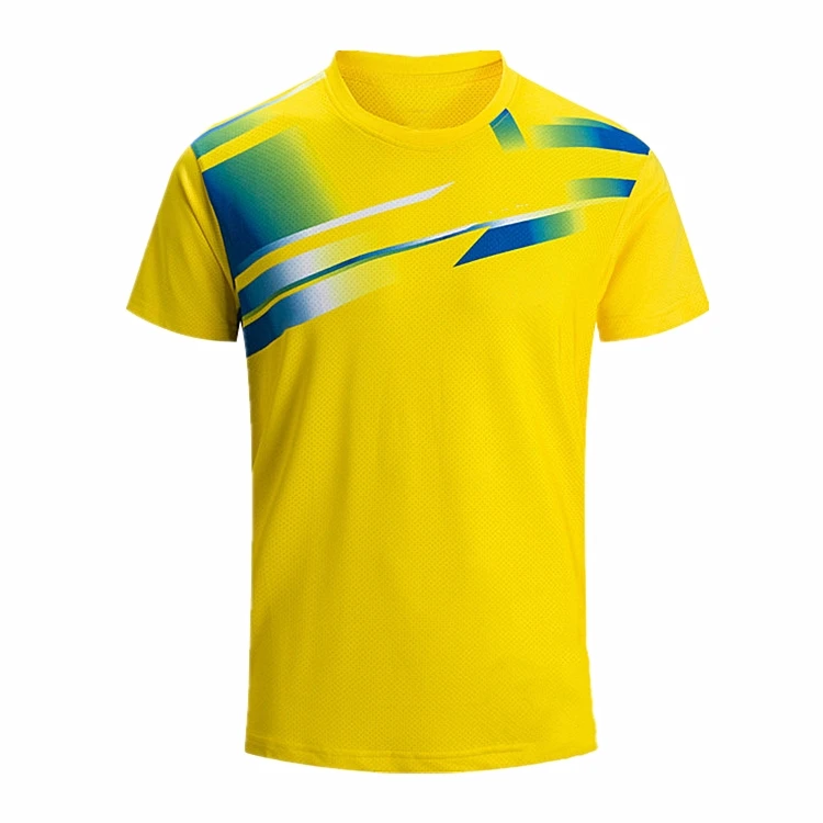 Newest fashionable wholesale badminton uniforms top quality dry fit badminton jersey