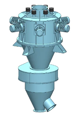 ITC Series High Efficiency Powder Air Classifier With Cyclone Separator