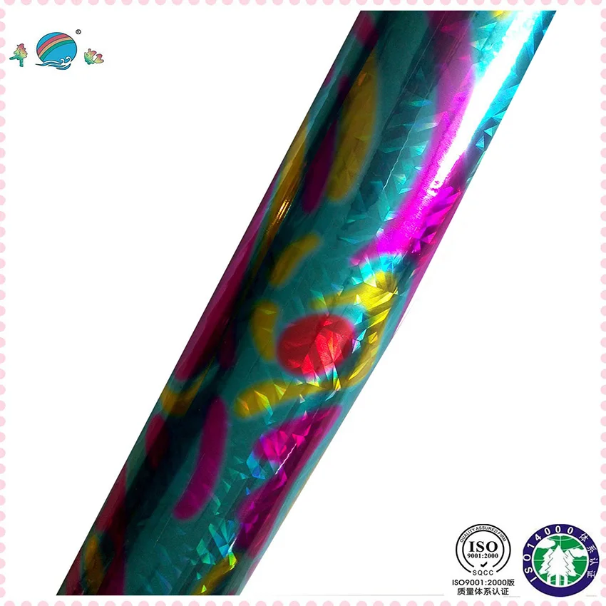 flowers hot stamping foil for textile