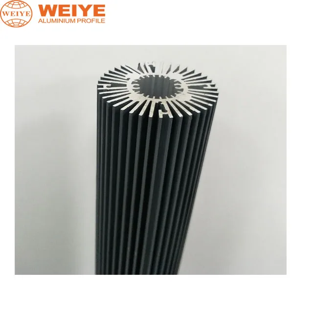 LED use customized deep processing aluminium heatsink
