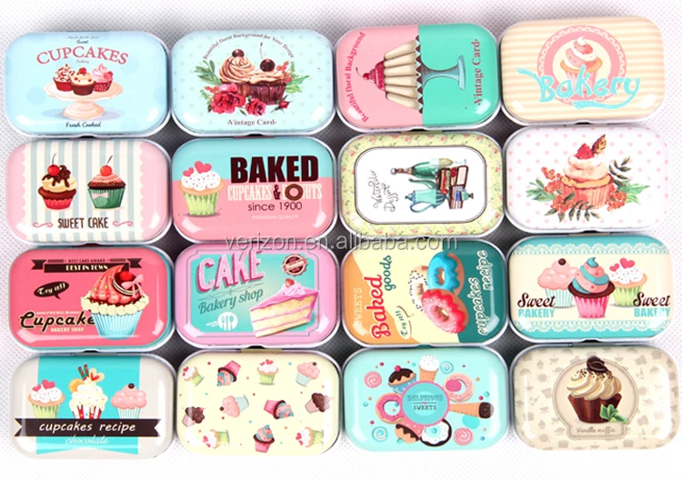 Creative mini European style soap box collectable candy storage tin box