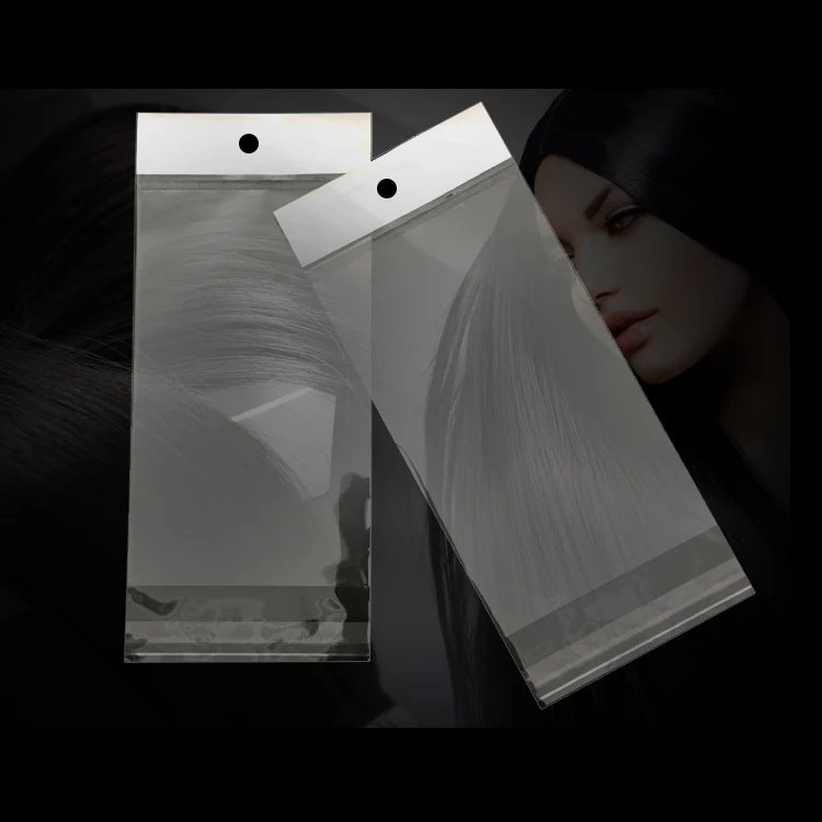 High Quality Customized Printing Clear Reclosable Poly Bags Plastic Opp Self Adhesive Bag With Resealable Glue Tape