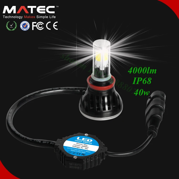 лучшие светодиодные лампы h7 12v 24v led автолампы фар головного света вентилятором