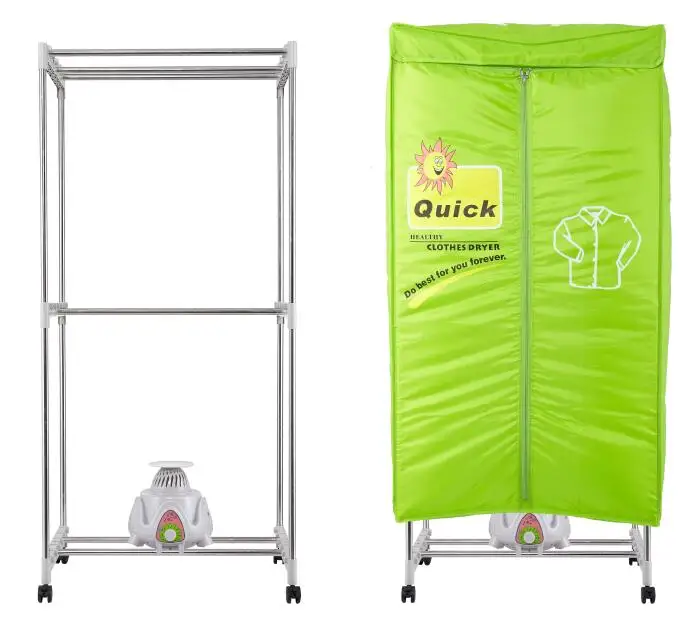 H-803F Fabric Wardrobe PTC heating Electric clothes dryer with Square shape Air O Dry