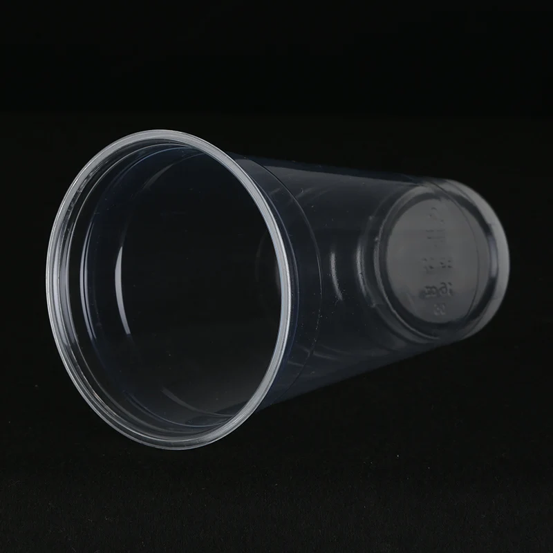 ZFCUP 10/14/16/20/24 oz 89mm Top Diameter Cheap Bubble Tea Cup with Straw Plastic Cup Custom Logo