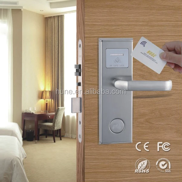 high quality rfid new smart hotel room door lock system