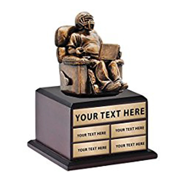 Microphone Activity Metal Trophy