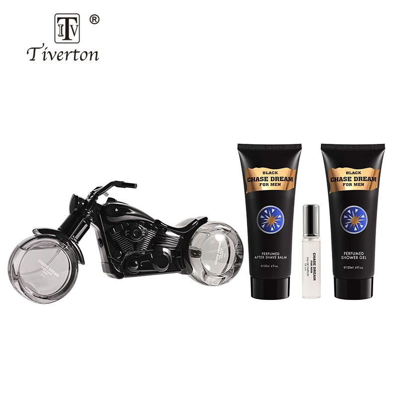 best quality four pcs fragrance cheap box  men perfume gift set