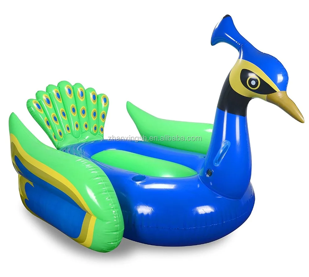 High quality Custom peacock chair inflatable pool mattress