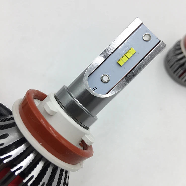 
Intelligent temperature control 360 rotate dimming K1 K1S K1X 4000lm led headlight h7 adapter h1 