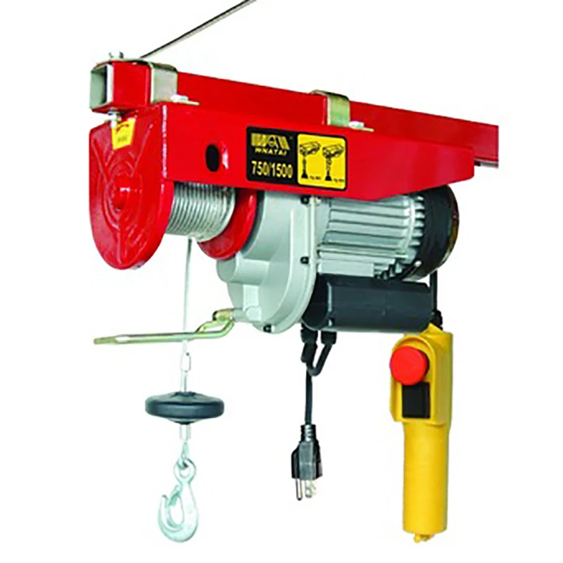 
HOIST CRANE MINI ELECTRIC HOIST 110V WT-750/1500 