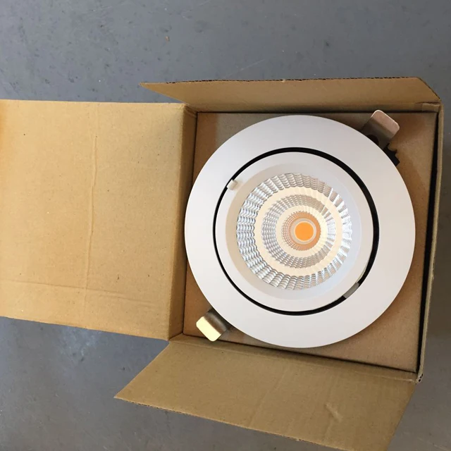 
Square rectangular gimbal led downlight recessed ceiling grid lamps 2*30W 3*30W 