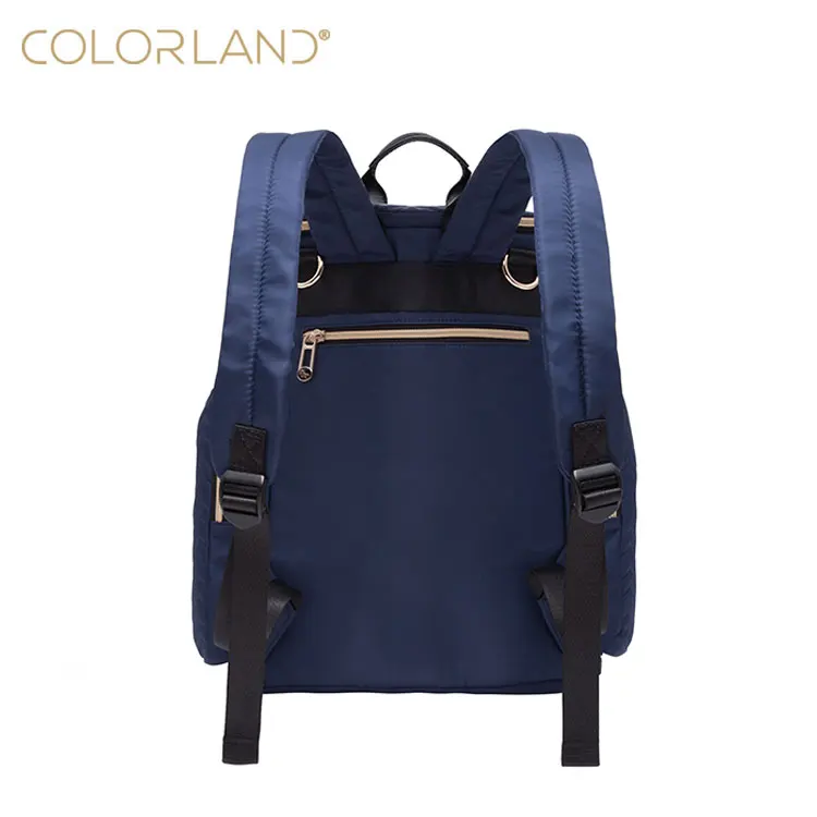 Colorland In Stock All in one rucksack backpack quilted baby diaper bag