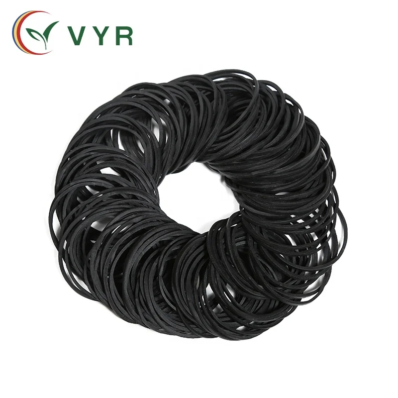 Экологичная натуральная черная резиновая лента диаметром 1,5 дюйма