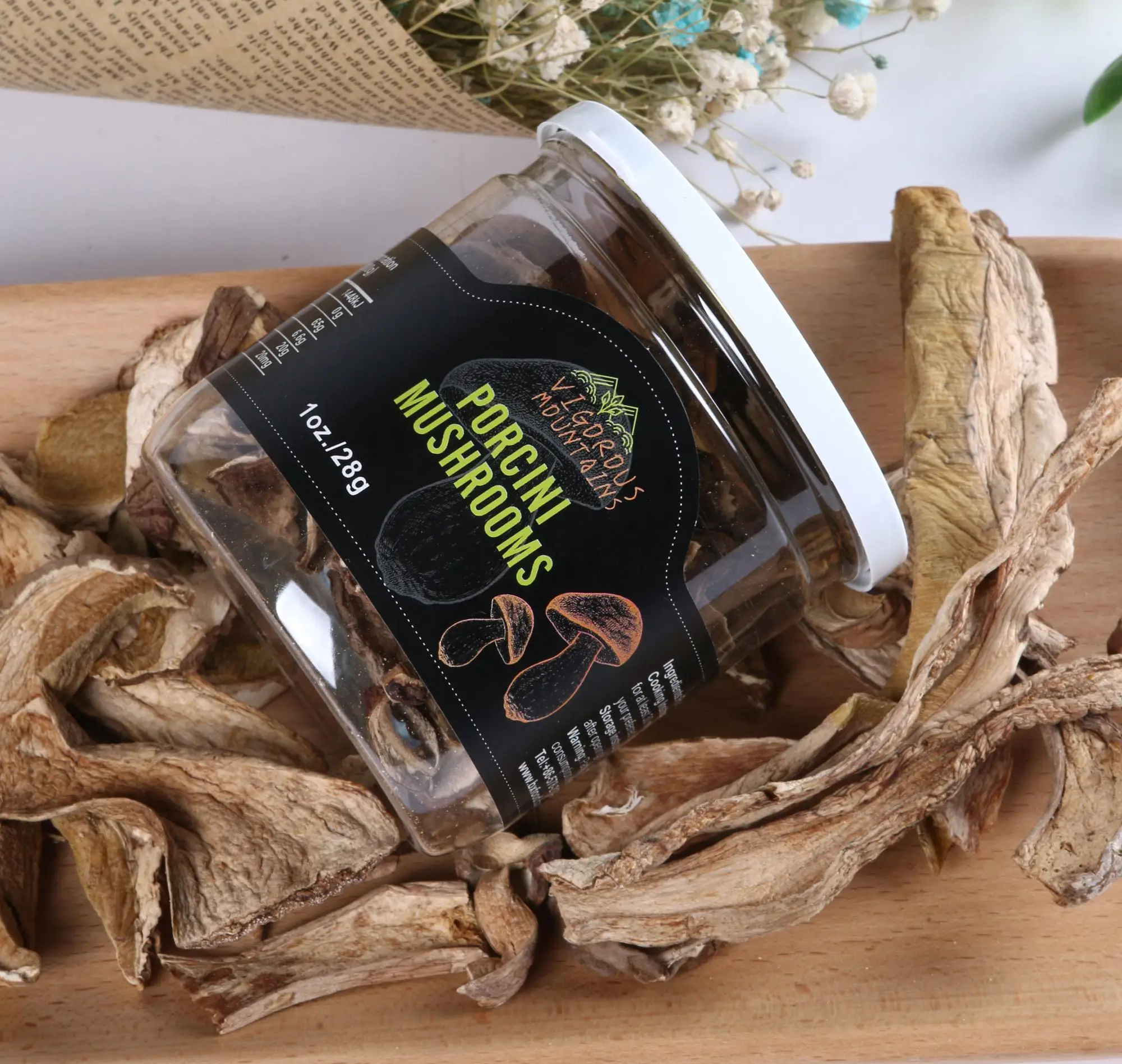 
Dried funghi porcini mushroom 