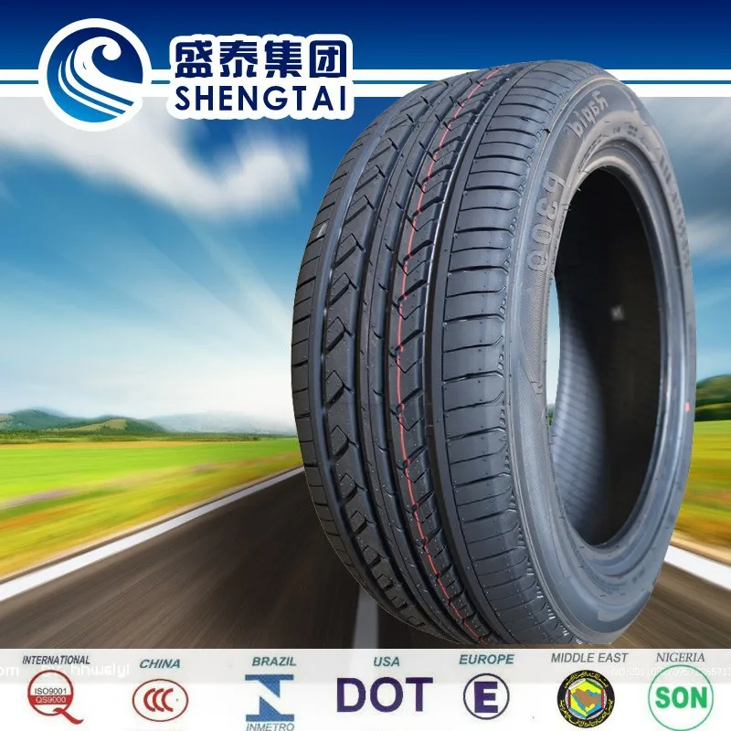 China tire factory new radial tubeless shock car tire price with all certificates