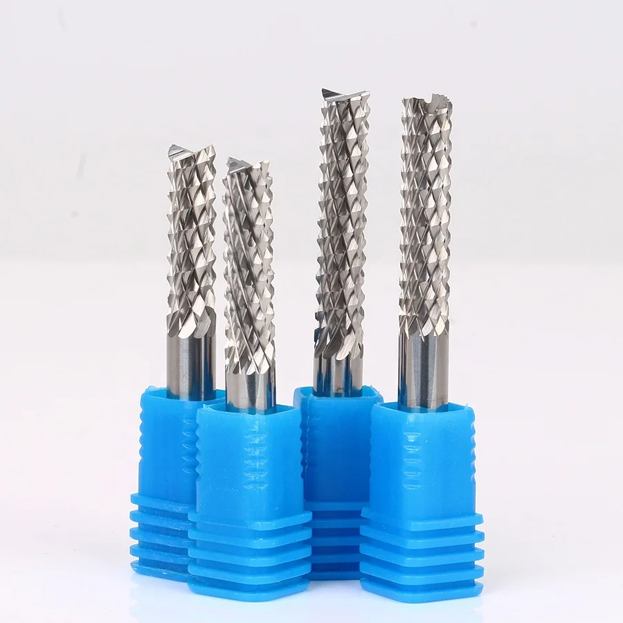 corn teeth end mill tool grinder circuit board cnc milling cutter