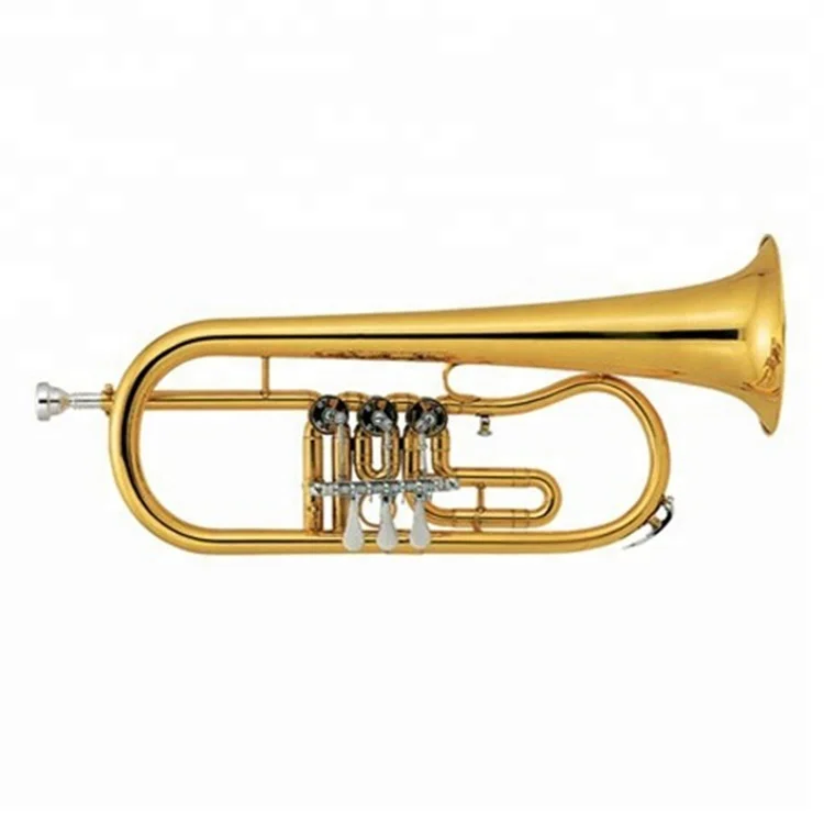 China Manufacturer Fluge Horn Brass Musical Instrument