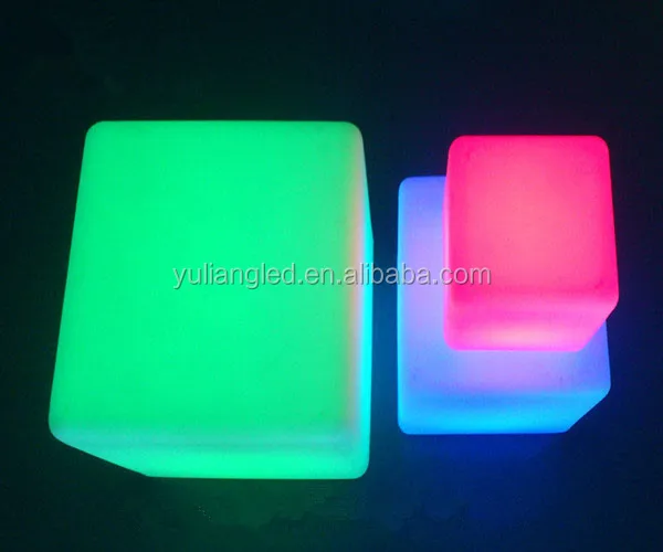 RGB multiple flashin modes led ball light outdoor /beach ball Christmas lights led cube lighting