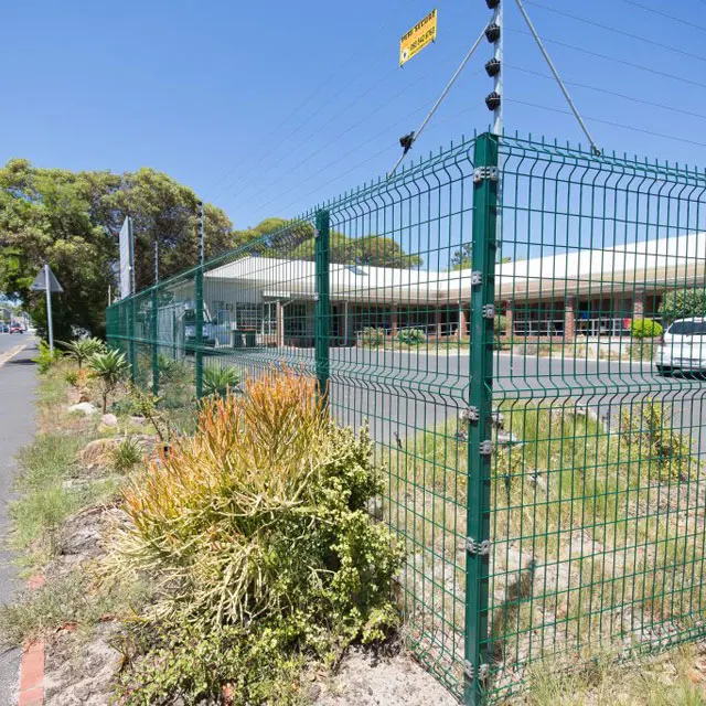 
Powder coated 8 Gauge Welded Wire mesh V Guard Steel Wire Mesh Fence 