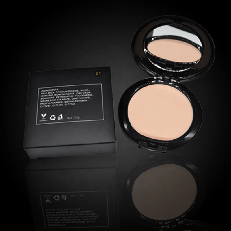 Single Color Compact Powder 10 Colors Available Private Label compact powder