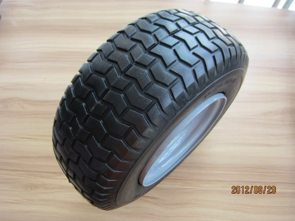 16 Inch Pu foam Filled Folding Wagon Lawn Mower Wheels Go Kart Wheel Tires