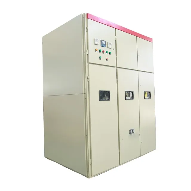 High voltage fluid resistance starting cabinet