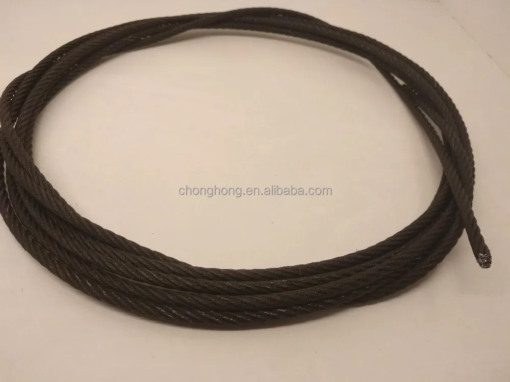 Оцинкованный кабель для самолета 7x7 7x19, стальной трос, 1/4 дюйма, оцинкованный трос для сцены и фильмов