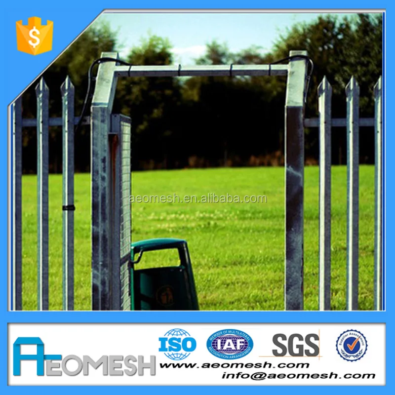 New Design Spear Top Fencing Hot Sale,wrought iron fence/used wrought iron fencing/used pool fence