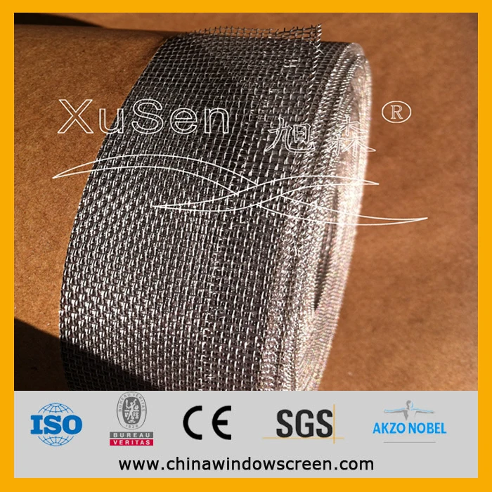Алюминиевый flyscreen, алюминия безопасности скрининг, противопожарные алюминиевые сито