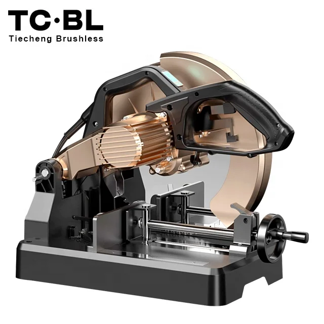 oilless cold portable oil free circular brushless high speed mitre sawing metal cutting machine 355mm blade