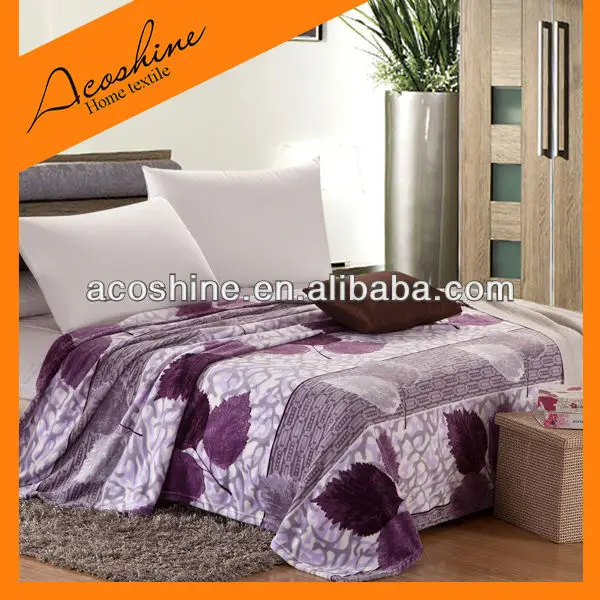 2013 новый дизайн большой листа шаблона фланелевые одеяла