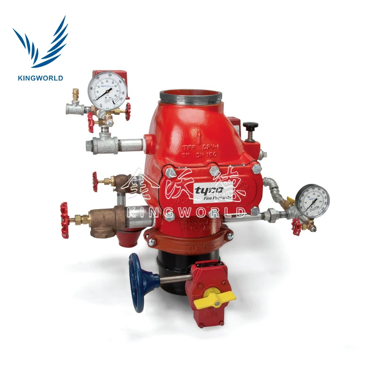 Надежный клапан запорной сигнализации для сухих труб FM