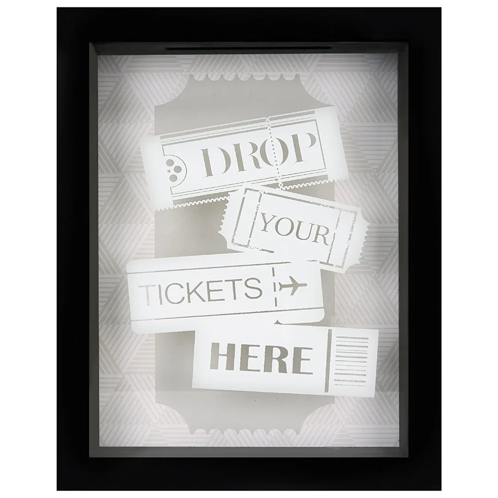 Ticket Holder Decorative deep shadow box picture frame