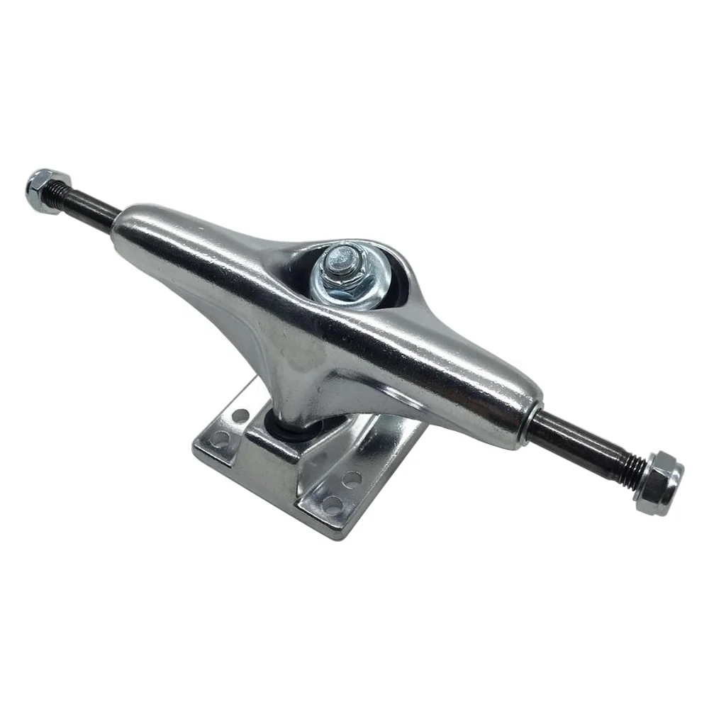 5 inch V Shape Base Plate Steel Skateboard Truck Longboard Skate Truck