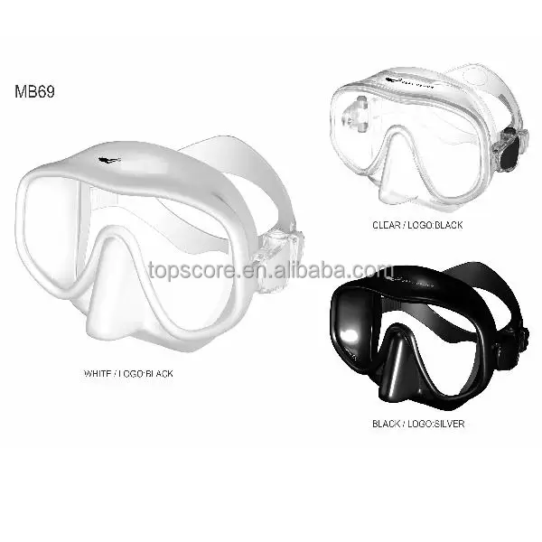 Оптовая продажа, оборудование для дайвинга, Безрамная маска, модная маска, маска для фридайвинга