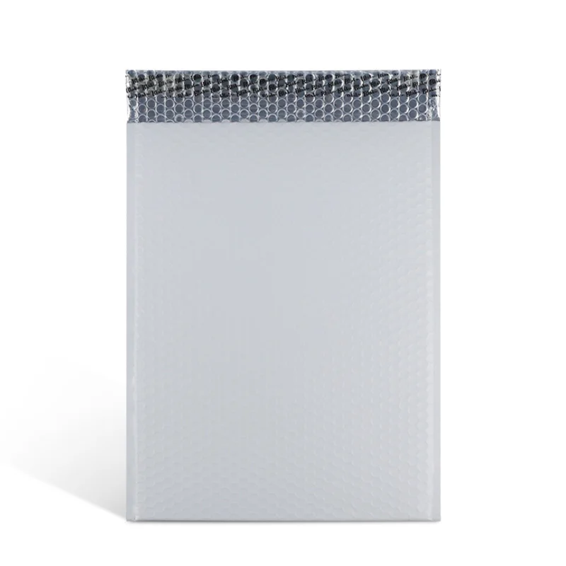 Self Seal tear proof white aluminium foil poly bubble mailers padded envelopes shipping packing bags for air delivery