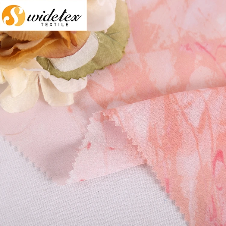 
China manufacture woven 100% Viscose georgette crepe fabric 