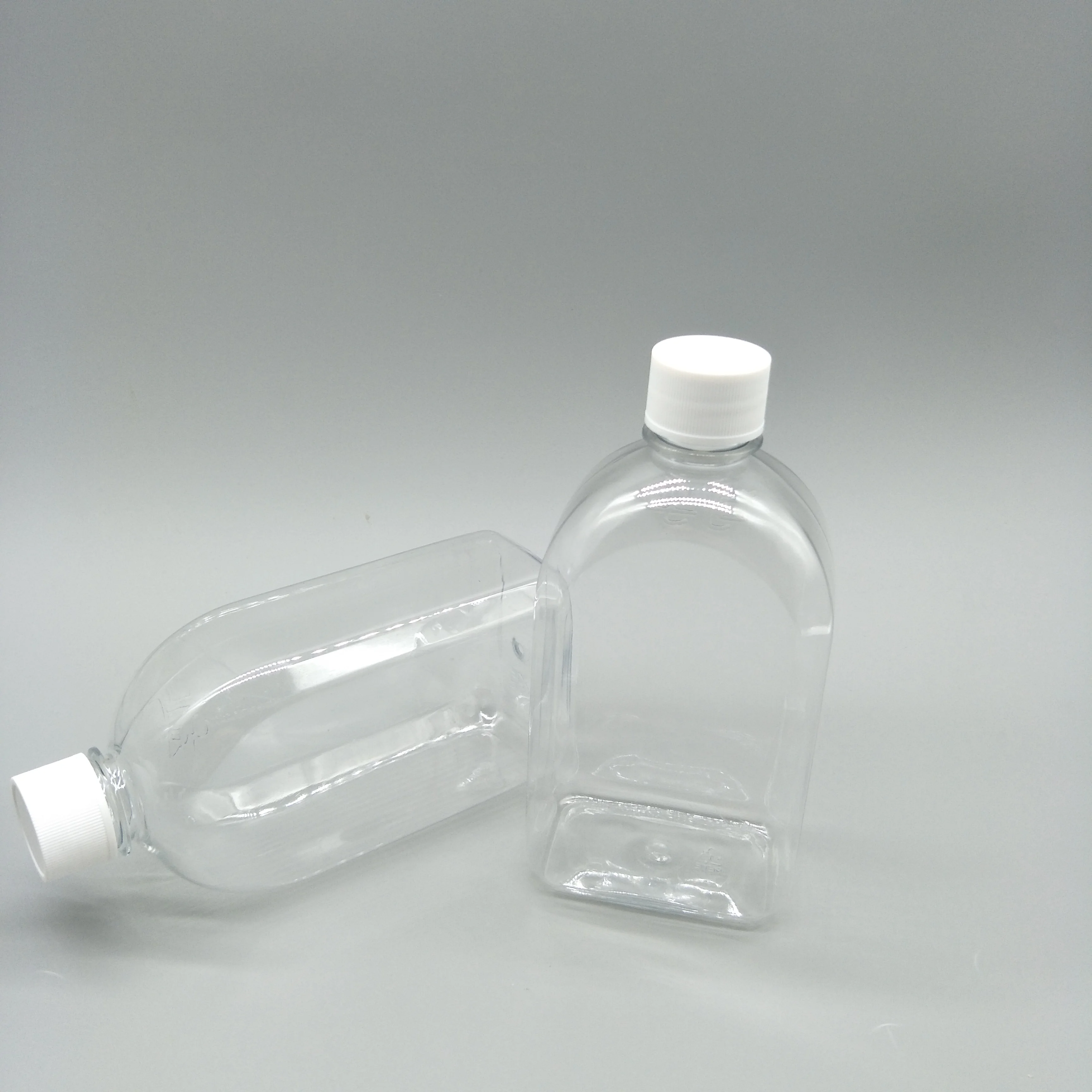 
Factory price! 100ml 250ml 500ml plastic bottle used for disinfection with alcohol packaging and mouthwash. 
